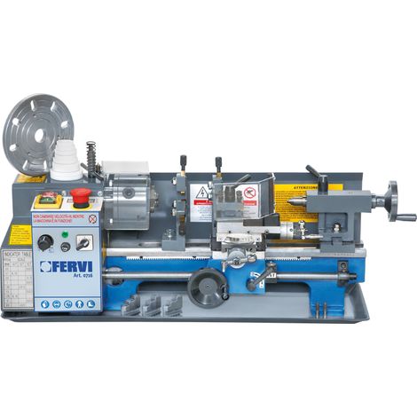 TORNO PARALELO AVANCES LONGITUDINALES AUTOMATICOS TORNEAR METALES FERVI 0716 (1/5)