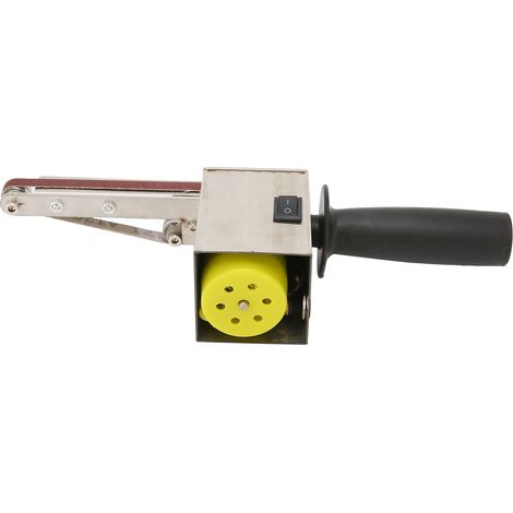 Mini Ponceuse À Bande Électrique, Rectifieuse Polisseuse Portative Réglable, 100W, AC 110-240V, Prise UE, pour Bricolage (Modèle 775) (1/5)