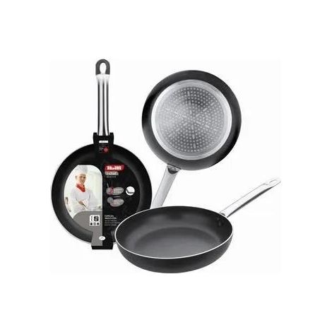 Ibili Padella in Alluminio 28 cm Argento Acciaio Inossidabile