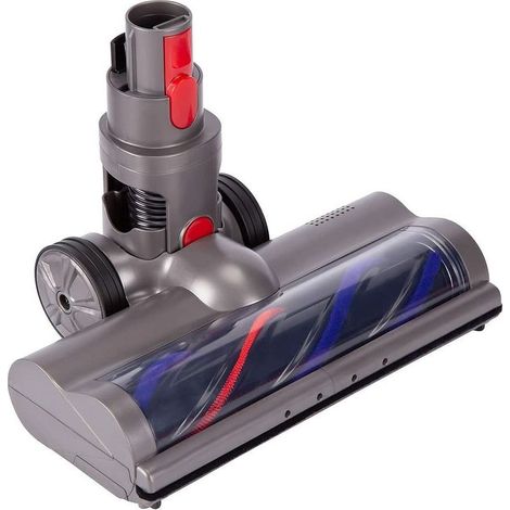 Die Direktantriebs-Reinigungsköpfe Dyson V7, V8, V10, V11 und V15 eignen sich für Hartböden und Teppiche und sind mit den Dyson Reinigungsbürsten V7, V8, V10, V11 und V15 kompatibel. (1/4)