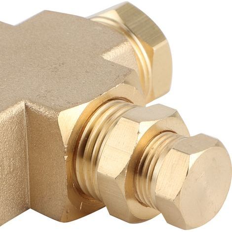 Distribuidor de presión de aceite y temperatura Adaptador del sensor del distribuidor Conector 1/8-27 NPT 1/4-18 NPT (1/5)