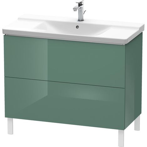 Meuble sous-vasque L-CUBE 1020x481x709mm jade