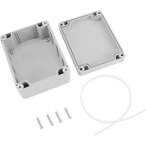 Ecleanfy - Boîte de jonction étanche IP65 ABS 115×90×55 mm blanche - boîtier électrique extérieur ignifuge