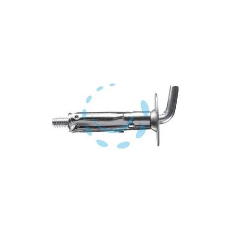 TASSELLO ACCIAIO CON GANCIO CORTO T61/GC - ø mm.9x40