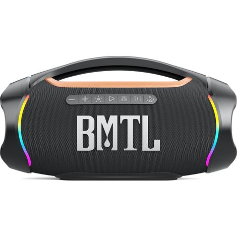Haut-parleur portable Bluetooth sans fil Son stéréo avec caisson de basses Double appariement Étanche 10 heures de lecture pour