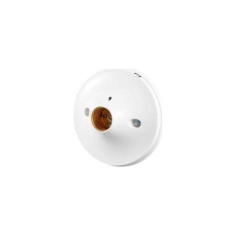 E27-Deckenfassung – Weißer, feuerhemmender Keramikhalter – Einfache Installation für LED-Lampen – 1 Stück (1/5)