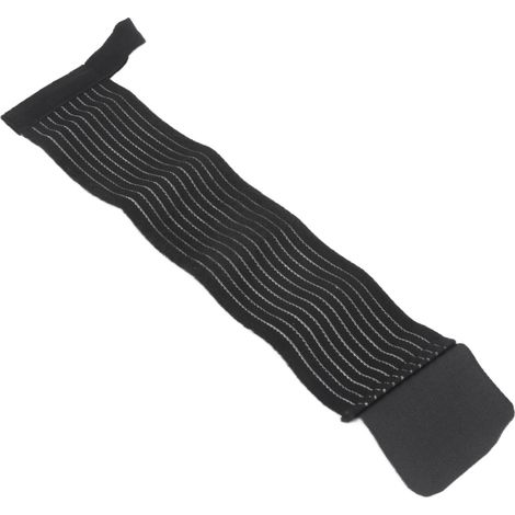 Bandage de soutien pour poignet en maille aérée, idéal pour fitness et haltérophilie - Noir (1/5)