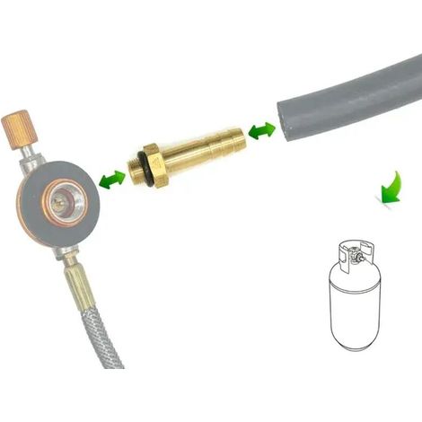 Accessoires pour réchaud de camping multifonctionnel : vanne de commutation, connecteur pour bouteilles de GPL, adaptateur pour réservoir de gaz liquéfié, réchauds de cuisine portables