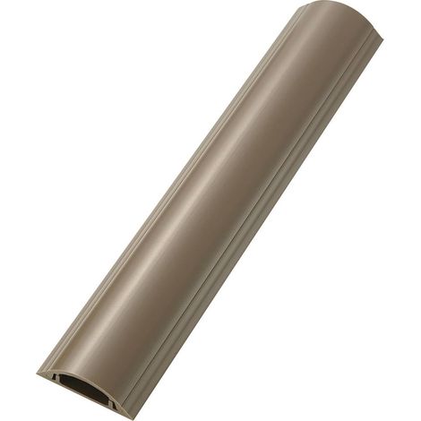 Protège-câbles PVC marron TRU COMPONENTS TC-RDAR40ABNWM203 1592917 Nombre de canaux: 1 Longueur 1000 mm 1 pc(s)