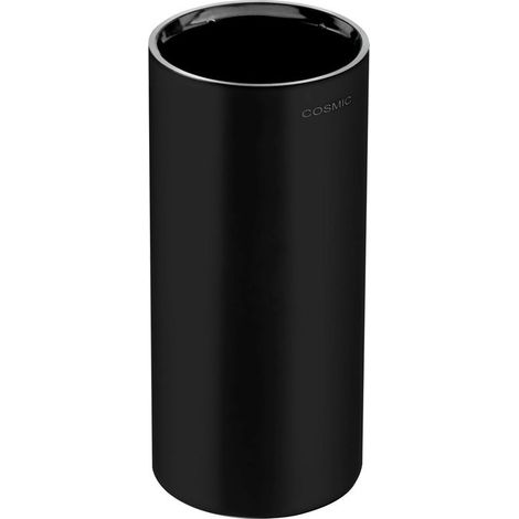 COSMIC 2263651 LOGIC Portacepillos Encimera Negro Mate - ref: WJC226A0051036