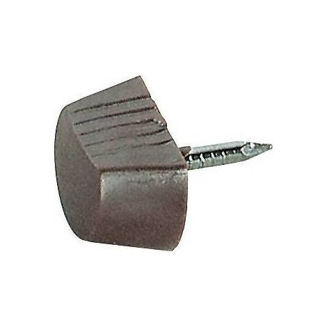 REGGIPIANO PLASTICA CON CHIODO FISSO BIANCO. Prezzo per 1 pezzo.