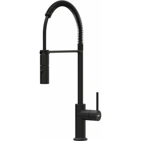 Elleci Arcadia. Colore del prodotto: Nero, Controllo del flusso d'acqua: Leva sanitaria, Numero di rubinetti/leve: Singolo. Altezza (max): 46 cm - MOKARCBK