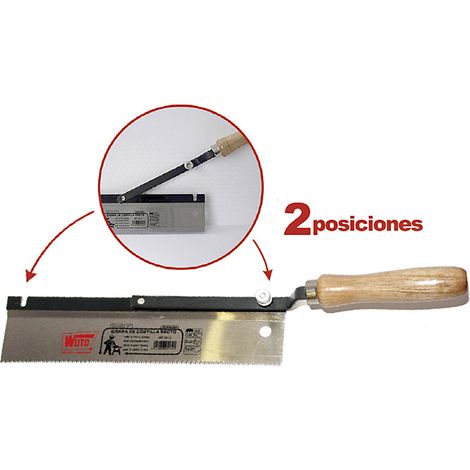 Serrule réversible - EDM - 250 x 50 mm - Multicolore - Découpe facile - Outil bricolage (1/2)