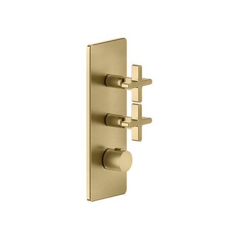 Kit prêt-à-monter Gessi Inciso+ pour thermostat encastré 3/4