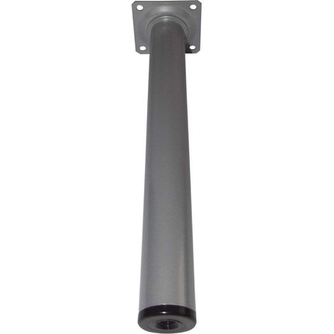 ELEMENT SYSTEM - PIEDE TONDO COLORE ALLUMINIO H750 DM.30M