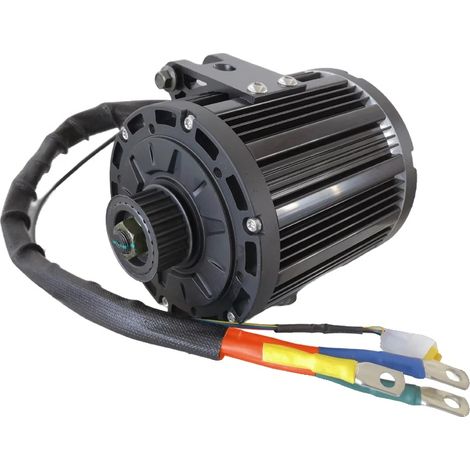 Moteur à entraînement central, puissance de 4000W, haute efficacité, type de ceinture (1/2)