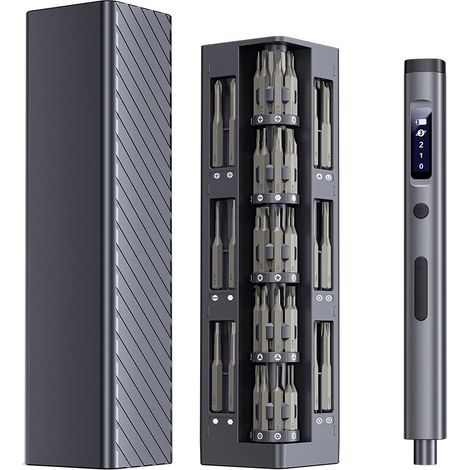 Ensemble d'outils électriques (57 en 1), ensemble de tournevis électrique de précision rechargeable, mini-forets (1/5)
