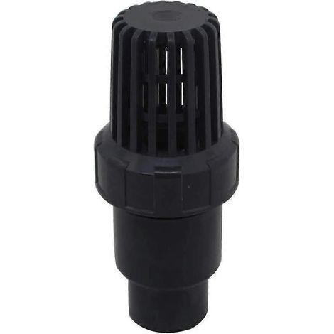 Clapet anti-retour de pied avec aspiration à bille, crépine 25/32/40 mm, pompe PVC (diamètre intérieur 25 mm). (1/5)