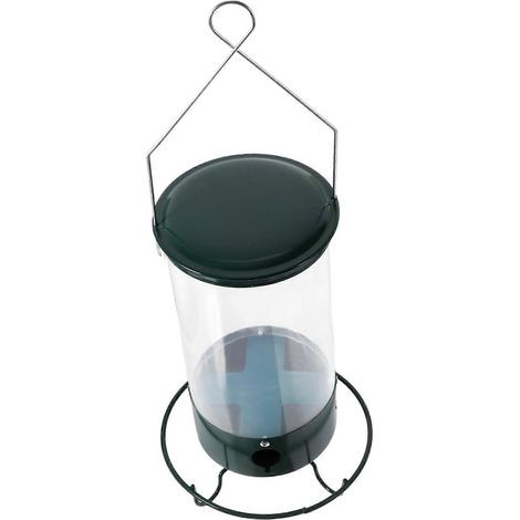 Drehbarer, wetterfester Vogelfutterspender zum Aufhängen für den Außenbereich, geeignet für Garten, Terrasse und Bäume, mit 360°-Drehung (1/5)