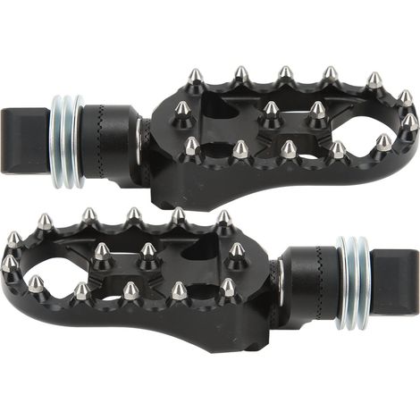 Lot de 2 repose-pieds arrière antidérapants pour moto R1200GS R1250GS LC argentés (1/5)