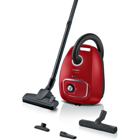 Bosch BGB 41RD3H Staubsauger schwarz und rot 600 W