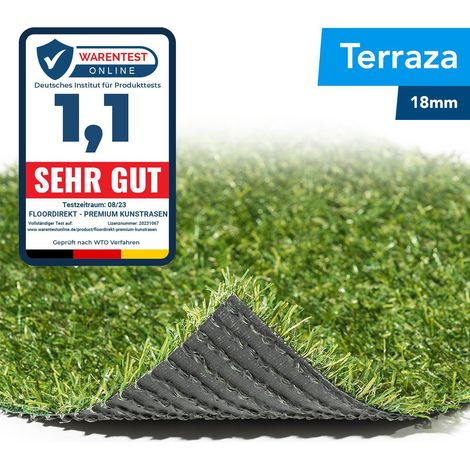 Pelouse artificielle Terraza Hauteur: 18 mm 100 x 100 cm