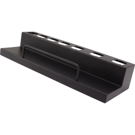Elektrischer Haartrockner, Wandhalterung, Organizer für Haaraccessoires, Lockenstab, Haarglätter (1/5)
