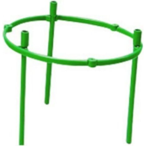 Lntyq Lot de 10 anneaux de support pour plantes - Supports pour cages - À assembler - Support pour plantes - Support pour plantes grimpantes - Support pour plantes en pot - Pour plantes grimpantes, to (1/5)