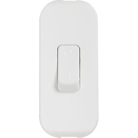 Legrand – Interrupteur à bascule blanc – Mécanisme intuitif – Installation rapide avec serre-câbles à vis – Pour câbles 2x0,75mm² (1/4)