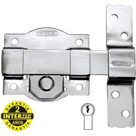 Cerrojo sobr. 30 u-izq. 86mm bombillo 45mm izq u.f. ac inter