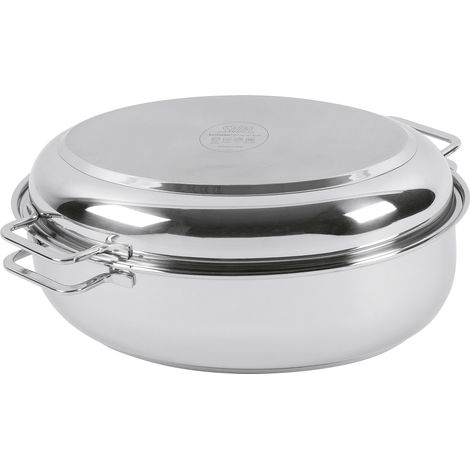 Bräter Professional 7,7 l 38x26cm Edelstahl