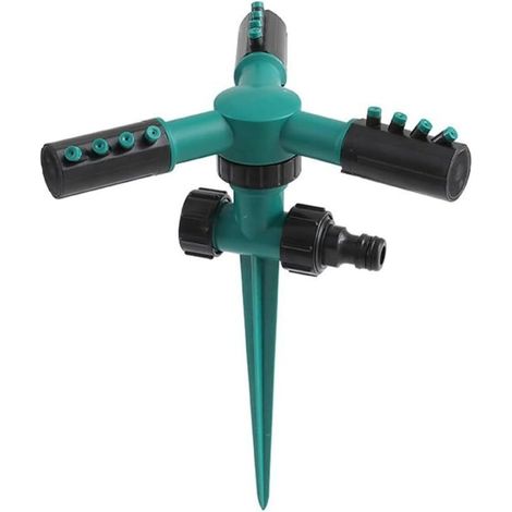 1 Pièce Arroseur Oscillant, Arroseur Pelouse, Arrosage Automatique, Arroseur de pelouse Rotatif 360 degrés, Arrosage Automatique pour Jardin, 3 Bars, Système d'irrigation pour pelouse