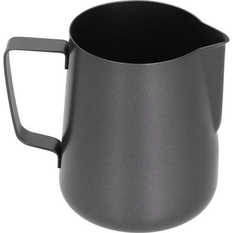 Pitcher à lait inox épais 600ML pour mousse à café, bec verseur pointu pour latte art