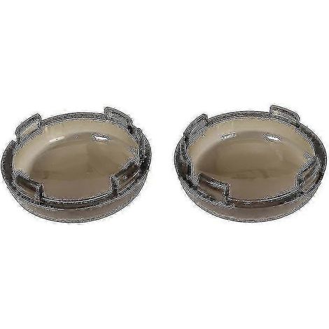 Lot de 2 caches de clignotants à rotation pour Harley Touring Road King Sportster Dyna, noir/fumé/orange/rouge (1/5)