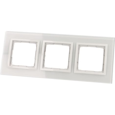 Kontakt-Simon Cadre triple blanc perlé 234 x 96 mm (1/2)