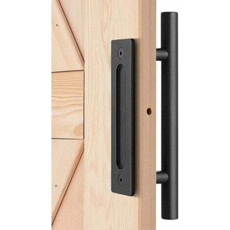 Poignée de Porte de Grange, Poignée de Porte Coulissante, Poignée de Porte de Grange Robuste, Tirez la Poignée pour Le Garage, Poignée de Traction de Porte,Coulissante Poignee de Porte (1/4)