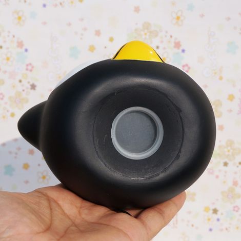 Tirelire cochon mignonne en plastique souple, idéale pour ranger de l'argent avec des motifs de cochons, pour enfants (garçons et filles) - Badtz Maru (1/5)