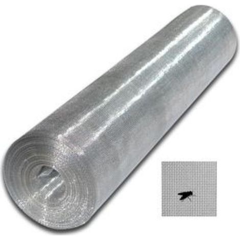 WURKO mosquitera galvanizada 16/60 cm rollo 30m , Malla mosquiteraFabricada en alambre galvanizadoEstructura rectangularAncho del rollo 60 cmLongitud del rollo 30 m