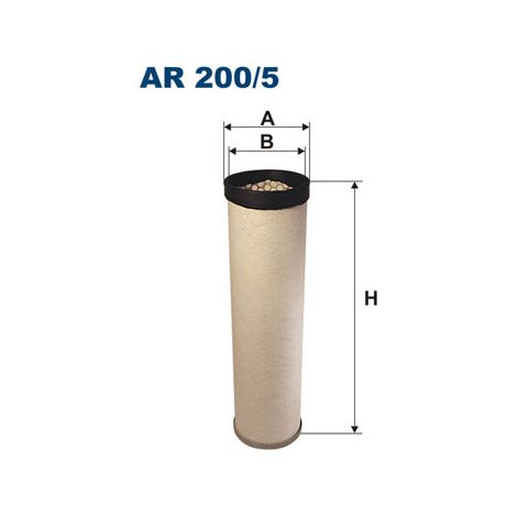 Filtro de aire AR200/5W
