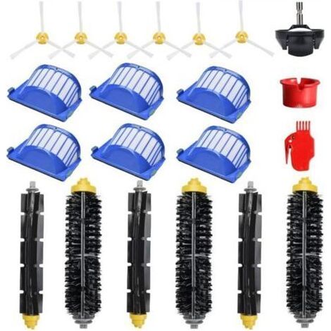 Kit d'accessoires Roomba pour iRobot Roomba séries 600, 671, 692, 694, 697, 698, 650, 651, 660 et 690 : bloc de balayage, brosse, filtre, rouleau, pièces détachées (1/5)