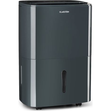 DryFy20 Déshumidificateur d´air 420 W 20 l/j 230 m³/h 40-50 m² DrySelect 45 dB antharcite