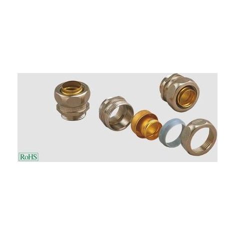 HELU 98322 US PG Raccordo a vite del tubo flessibile PG7 Piatto 1 pz.