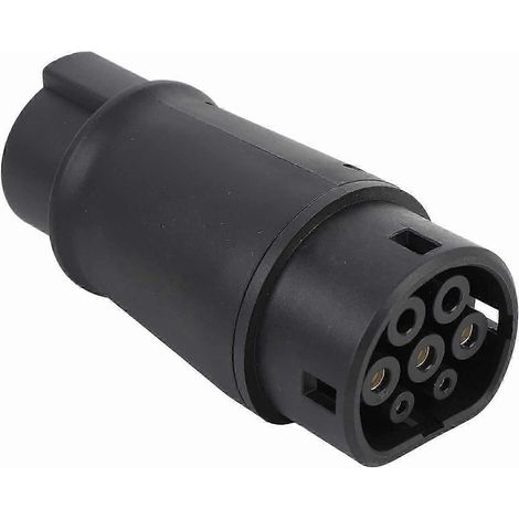 Compatible avec l'adaptateur de chargeur de véhicule électrique de type 1 à type 2, 7,2 kW, indice de protection IP54, 16A/32A, 240V. (1/4)