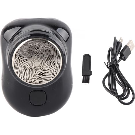 Tondeuse à Barbe Portable Mini, Tondeuse Électrique Automatique pour Voyage - Noir (1/5)