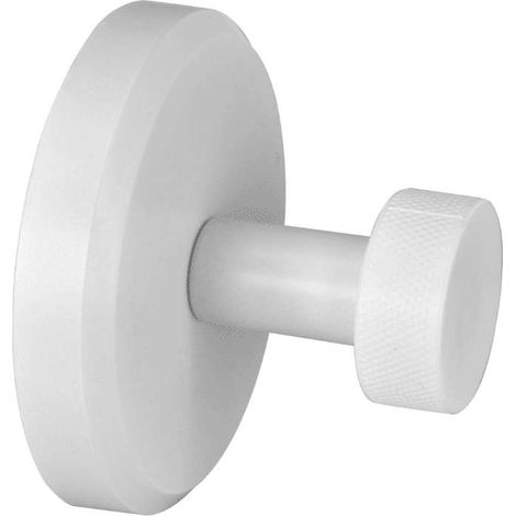 Gancio a Ventosa Stick&Lock Bianco 5 Kg (1/3)