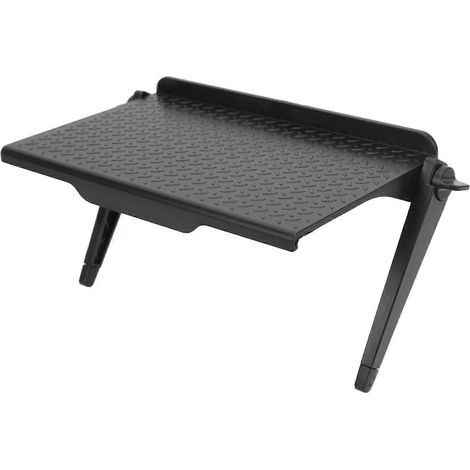 Support pour écran en ABS avec patins en silicone anti-rayures, pieds réglables et étagère de rangement robuste pour écran. (1/4)