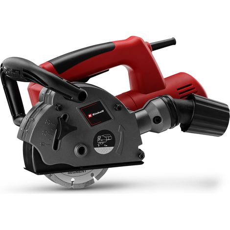 Einhell Mauernutfräse TC-MA 1300 (1.320 W, Leerlaufdrehzahl 9.000 min-1, max. Nutbreite 26 mm, max. Nuttiefe 30 mm, Spindelarretierung, inkl. 2x Trennscheibe Ø 125 mm) (1/10)