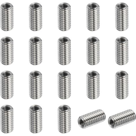 20 pcs Filetage Adaptateurs Manchon Réducteur Écrou Inox Acier 10mm (1/5)