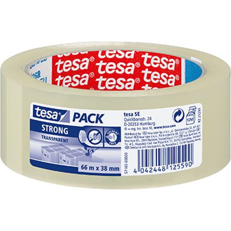 tesa 57165-00000-05 Klebeband tesapack® Transparent (L x B) 66 m x 38 mm 1 St.