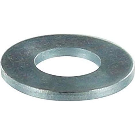 Rondelle en Acier Zingué, Trou 16mm, Externe 30mm, Gris, Boîte de 30